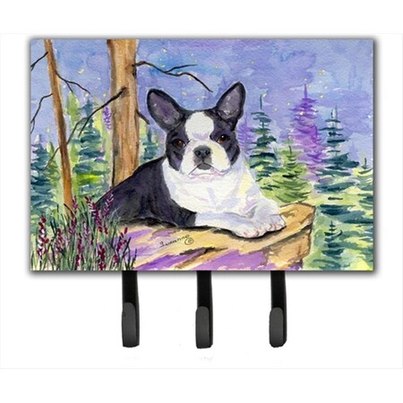 Carolines Treasures Boston Terrier Leash Holder or Key Hook SS8638TH68